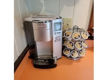 Cuisinart Coffee Maker And Pod Holder W/coffee Pods