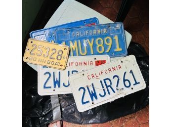 Assorted License Plates (Outbuilding 2)