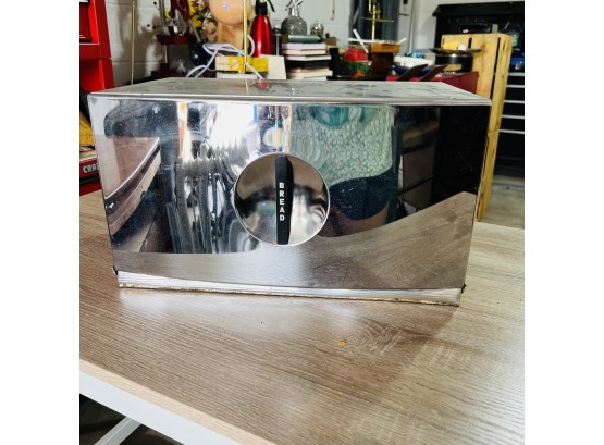Two-Shelf Metal Bread Box