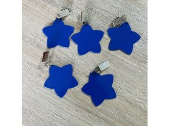 Tablecloth Star Clips / Holders - Set Of 5