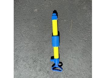 Yellow And Blue Paddlers Bilge Pump