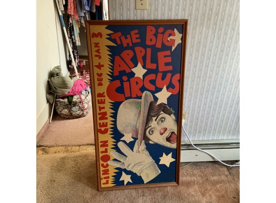 The Big Apple Circus Framed Poster (Upstairs)
