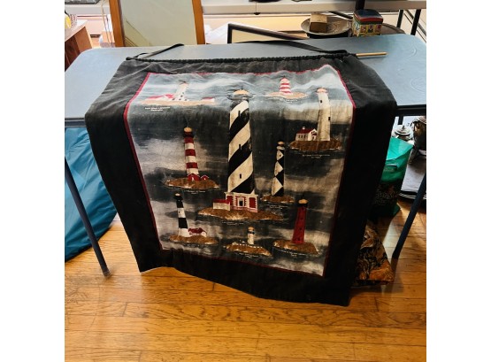Lighthouse Quilted Wall Hanging (Dining Room)