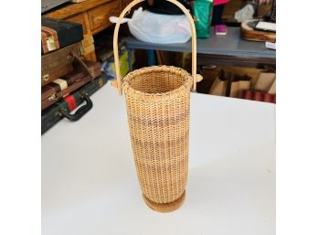 Tall Basket With Handle (Dining Room)