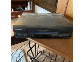 Panasonic VHS Player (Upstairs)