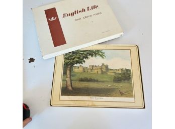 Vintage English Life Placemats (Dining Room)