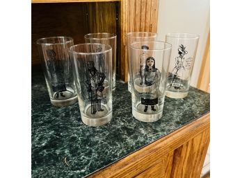 Vintage Lowell National Historical Park Tumblers - Set Of 6