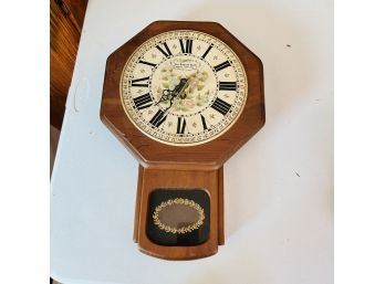 Vintage New England Clock For Parts Or Repair (Dining Room)