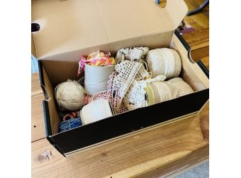 Box With Assorted Cords And Trims (Dining Room)