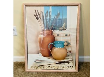 Framed Nancy Cardlin Southwestern Art Print Lot No. 2 (Livingroom)