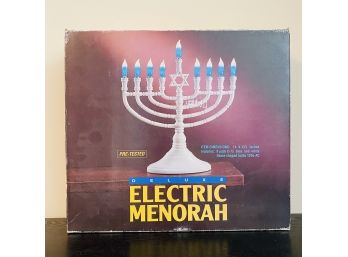 Electric Menorah In Original Box (Livingroom)