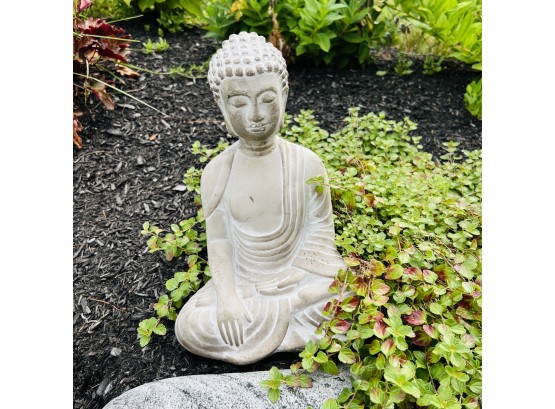 Meditating Budha Outdoor Statue