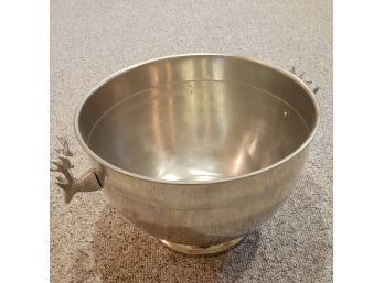 Silver Colored Stag Punch Bowl (basement)