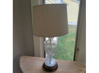 Crystal Base Lamp #1 (porch)