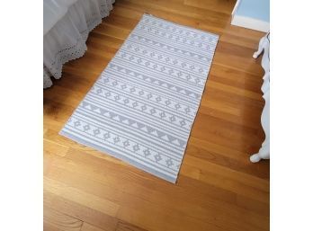 Small Cotton Throw Rug (Upstairs Bedroom)