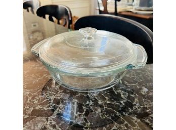 Glass Casserole Dish With Lid (Dining Room)