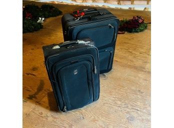 Two Rolling Suitcases (Garage)
