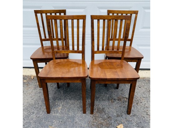 Steve Silver Solid Wood Dining Chairs Set Of Four