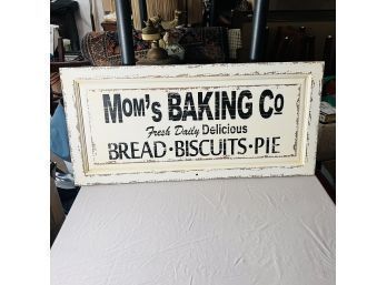 Mom's Baking Co. Decorative Sign