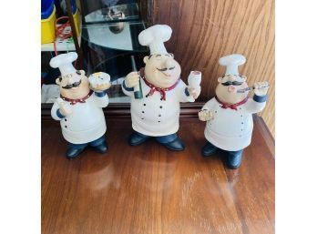 Small Chef Statue Lot