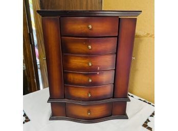 Four-Drawer Table-top Jewelry Box