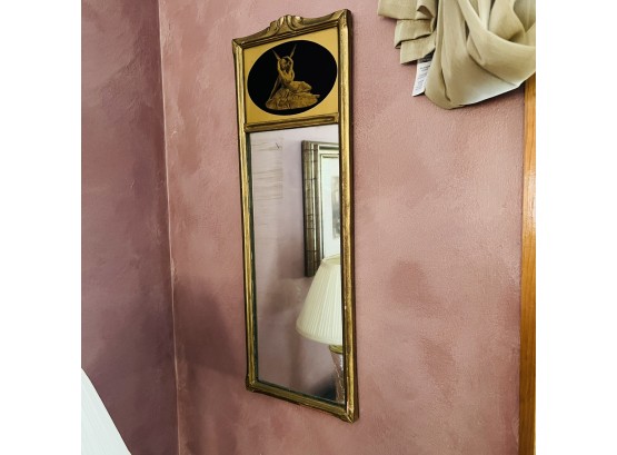 Vintage Mirror With Classical Art Scene (Living Room)