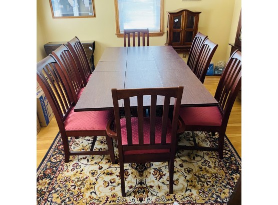 Kincaid Solid Wood Dining Table With Chairs, Leaf, And Protective Cover (Diningroom)