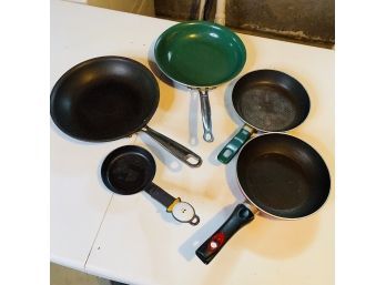 Assorted Frying Pan Lot (Basement Shelf)