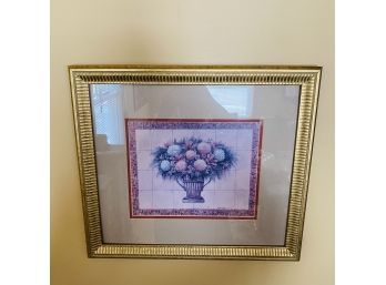Ruane Manning Framed Floral Art Print No. 1 (Diningroom)