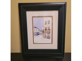 Framed Print Of Paris (Upstairs Bedroom)