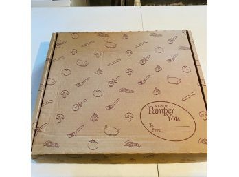Pampered Chef Pizza Stone Set With Spatula And Cutter (Basement Shelf)