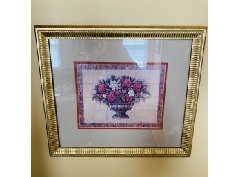 Ruane Manning Framed Floral Art Print No. 2 (Diningroom)