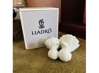 Lladro Doves With Box (Living Room)