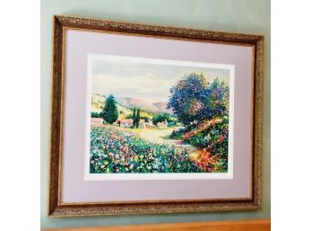 Signed Meadow Print (Master Bedroom)