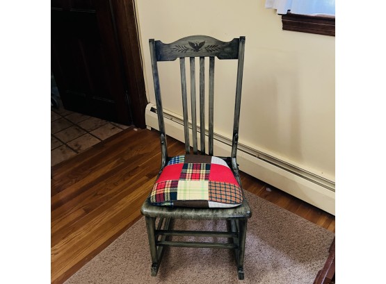 Vintage Wooden Rocking Chair (Master Bedroom)