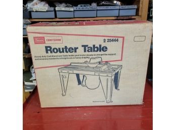 Craftsman Router Table In Box (Basement)