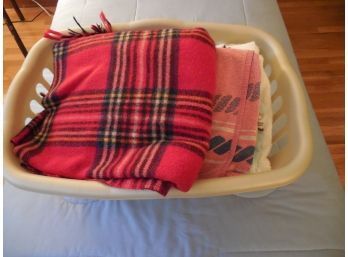 Misc. Towels & Blanket (Yellow Bedroom)