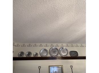 Pewter Plate Lot (Dining Room)