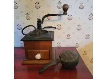Vintage Coffee Grinder And Ice Shaver (Dining Room)