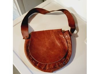 Vintage Leather Sachel (Basement)