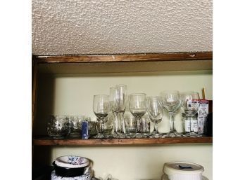Glass And Stemware Lot (Kitchen)