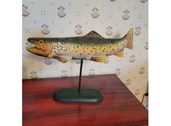 Wooden Fish Decor (Dining Room)