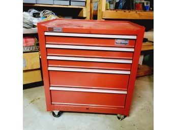 Sears Craftsman Red Rolling Toolbox *includes The Content (Basement)