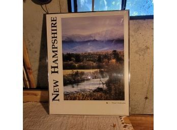 New Hampshire Mount Washington Framed Poster Print - Limited First Edition (Basement)
