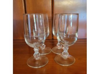 Set Of 4 Port Glasses (Dining Room)