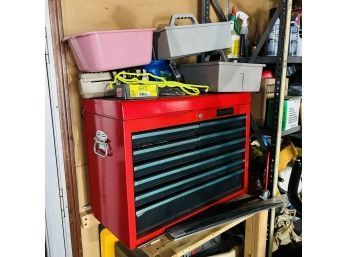 Husky Tool Chest With Tools (Garage)