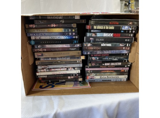 DVDs Approximately 30
