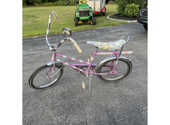 Girls Vintage Banana Seat Bicycle