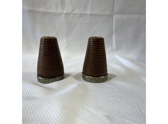 Vintage Candle Holders Made From Manchester Mill Yard Spindles