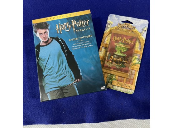 Harry Potter DVD Set, Plus Cards